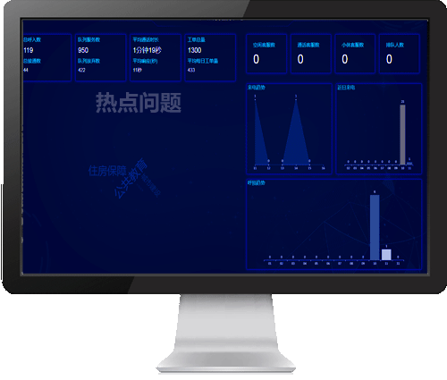 座席管理系统大屏幕视图